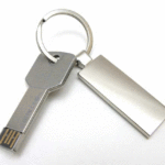 Key Shape USB Drive with Key Ring
