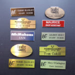 Durable Engraved Badge
