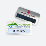 Re-Usable Badges Durable Reusable Badge