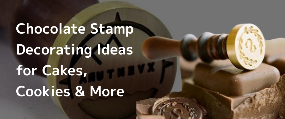 Chocolate Stamp Decorating Ideas for Cakes, Cookies & More