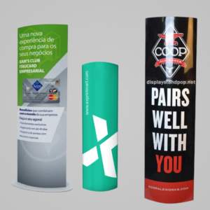 Lama Display Standee | Lightweight & High-Impact Branding