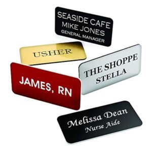 Customized Name Badges
