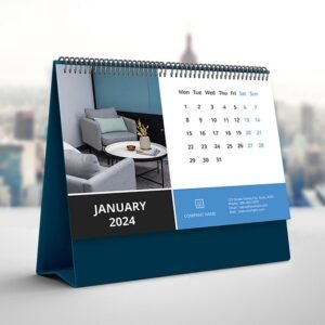 Desk Top Calendar | Wall Mounting Year Planner | Desk Organizer