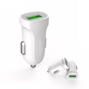 Car Mobile Charging Plug, Adapter with USB port