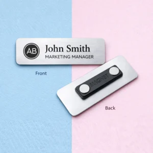 Aluminum Engraved Badge