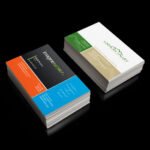 matt laminated business cards 1