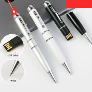 Corporate Gift Pen with USB Flash Drive and Laser Light