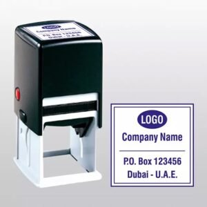 Self Ink - Square Stamp for Offices