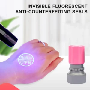 UV Stamps - Invisible UV Ink Stamp for Hands