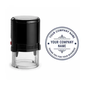 Self-inking Stamp Round